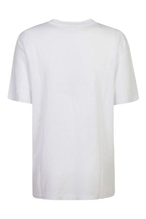 T-Shirt Con Logo Zewel In Lino A Tinta Unita MARANT ÉTOILE | TS0001FBA1N10EWHLG